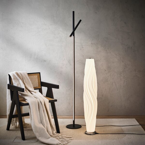 STOJACIA LED LAMPA, tlačidlový stmievač, 22/172,5 cm Dieter Knoll - Interiérové svietidlá
