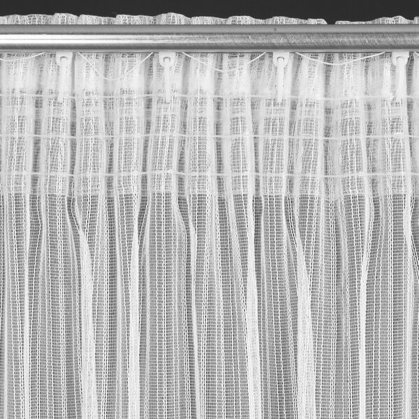 ZÁCLONA NA PÁSKE NOELIA 300X270 CM BIELA