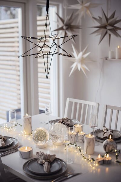 Svetelná LED girlanda Leaf 95 cm