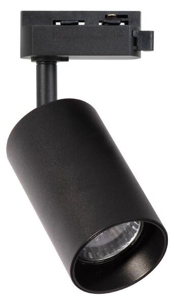 Bodové svietidlo do 1-fázového lištového systému PIPE 1xGU10/10W/230V čierna