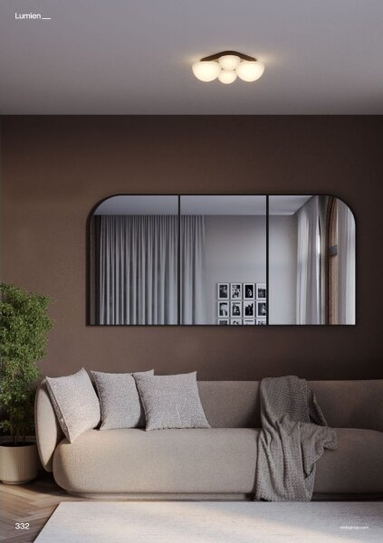 Redo 01-4332 - LED stropné svietidlo LUMIEN 4xLED/26W/230V 2700/3000K CRI90 zlaté
