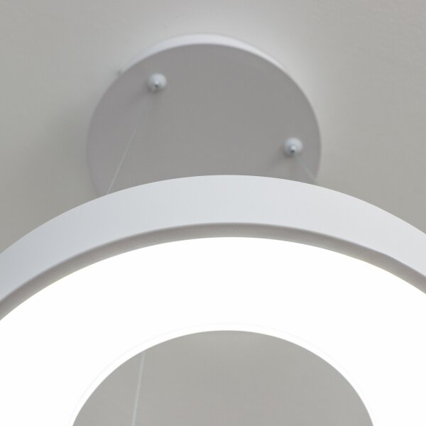 Brilagi - stmievateľný LED luster na lanku FALCON II LED/67W/230V pr. 40 cm biela + DO