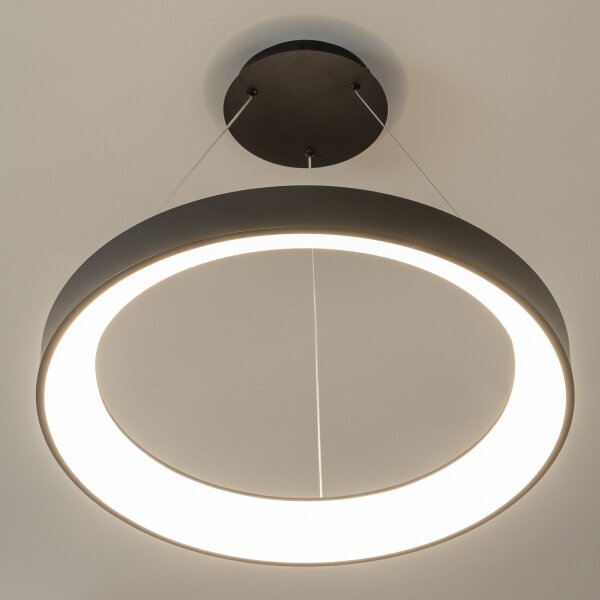 Brilagi - LED stmievateľný luster na lanku FALCON II LED/99W/230V pr. 60 cm čierna + DO