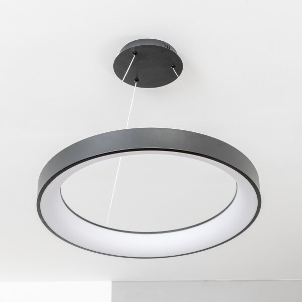 Brilagi - LED stmievateľný luster na lanku FALCON II LED/99W/230V pr. 60 cm čierna + DO