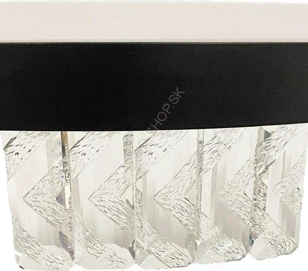 LED luxusné závesné krištáľové svietidlo s diaľkovým ovládačom 90W - TA2300/B (TA2300/B)