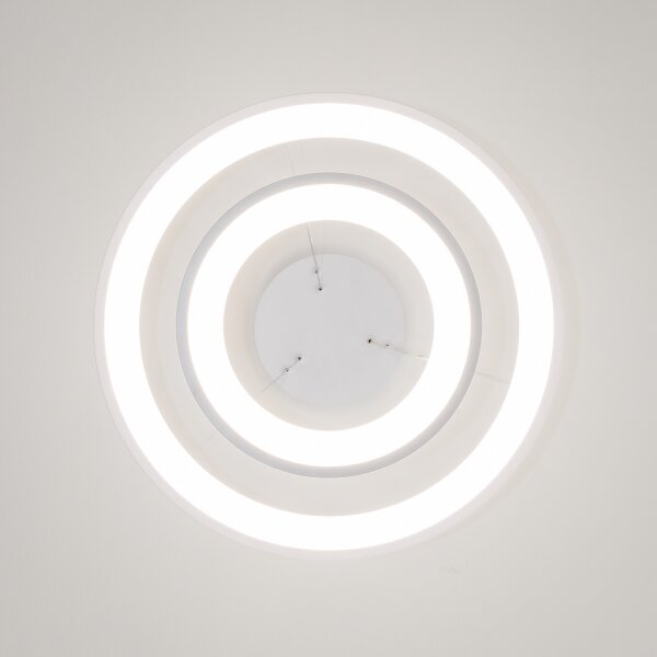 Brilagi - LED stmievateľný luster na lane FALCON SLIM LED/68W/230V pr. 50 cm biela + DO