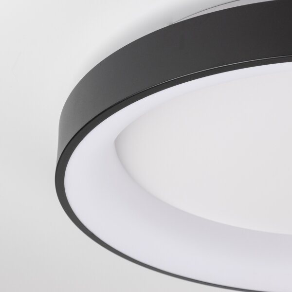 Brilagi - stmievateľné LED stropné svietidlo FALCON II LED/99W/230V pr. 60 cm čierna +DO