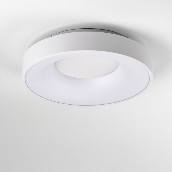Brilagi - LED stmievateľné stropné svietidlo FALCON II LED/67W/230V pr. 40 cm biele + diaľkové ovládanie