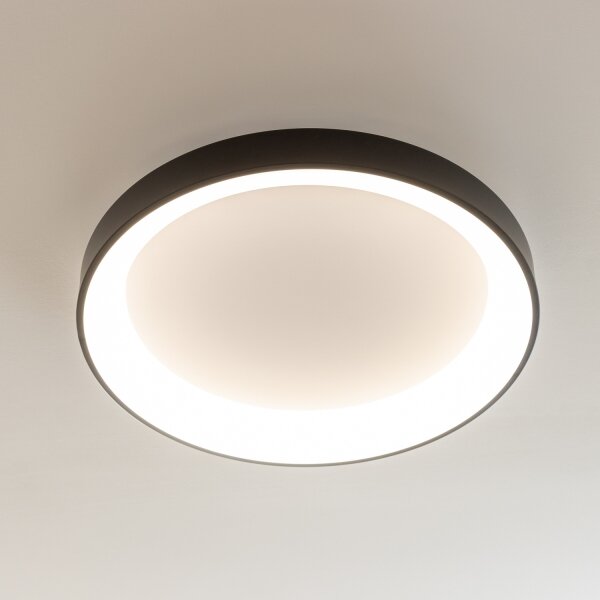 Brilagi - stmievateľné LED stropné svietidlo FALCON II LED/99W/230V pr. 60 cm čierna +DO