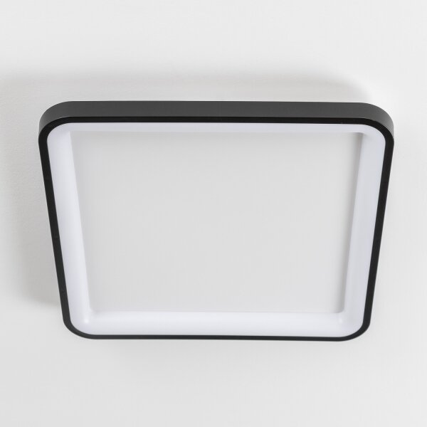 Brilagi - stmievateľné LED stropné svietidlo FALCON SLIM LED/50W/230V 50x50 cm čierna+DO