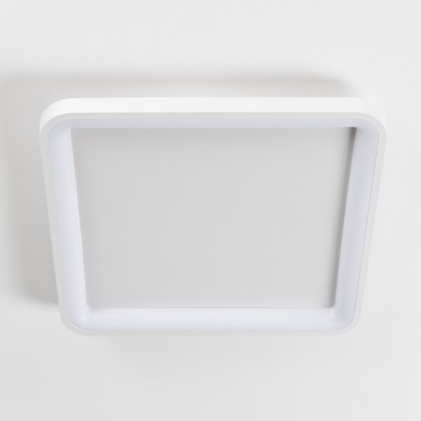 Brilagi - LED stmievateľné stropné svietidlo FALCON SLIM LED/50W/230V 50x50 cm biele + diaľkový ovládač
