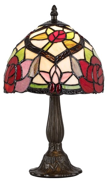 Brilagi - Tiffany vitrážová stolná lampa GARLAN 1xE14/40W/230V