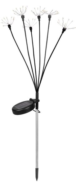 LED solárne dekoratívne svietidlo so snímačom, LED 1,2 V, 3000 K, 73 cm, 600 mAh, IP44