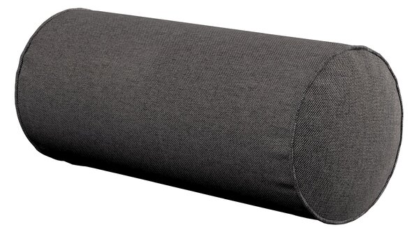Jednoduchý valcový vankúš farba produktu sivá látka zapletaná