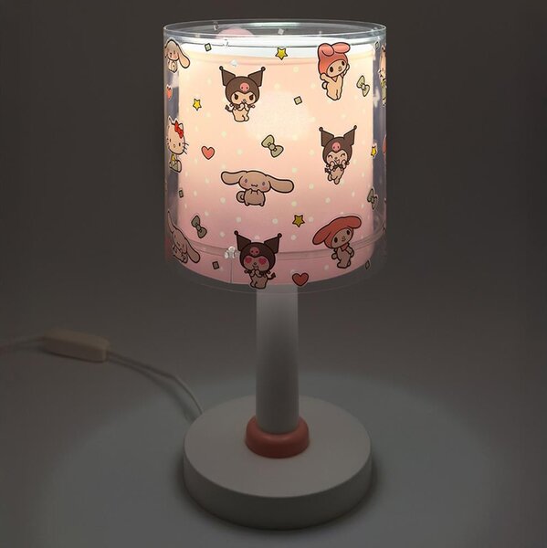 Dalber 41251 - LED detská lampička HELLO KITTY&FRIENDS 1xG4/4W/230V ružová