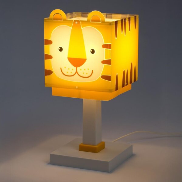 Dalber 64561N - LED detská lampička LITTLE TIGGER 1xG4/4W/230V oranžová