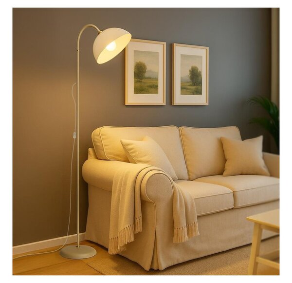 Stojacia lampa ZACK 1xE27/15W/230V béžová