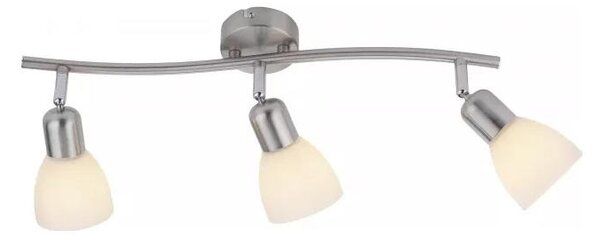 JUST LIGHT. 11953-55 - Bodové svietidlo KARO 3xE14/40W/230V matný chróm
