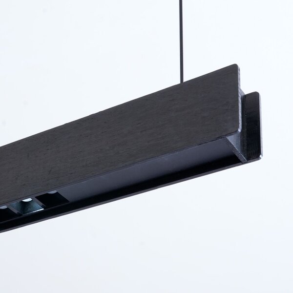Immax NEO 07306L-LED Stmievaný luster na lanku MADEIRA 26W/230V Wi-Fi Tuya 122 cm čierna