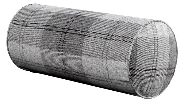Jednoduchý valcový vankúš farba produktu sivá látka zapletaná, vzorované