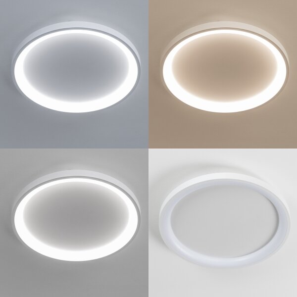Brilagi - LED stmievateľné stropné svietidlo FALCON SLIM LED/42W/230V pr. 50 cm biela +DO