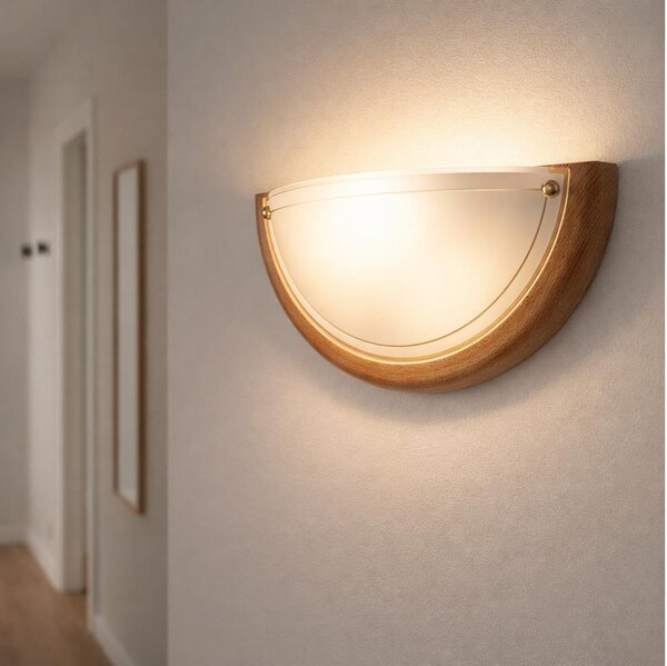 Brilagi - Nástenné svietidlo ORBIS 1xE27/60W/230V 30 cm borovica