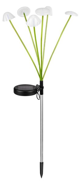 LED solárne dekoračné svietidlo so senzorom 6xLED/1,2V 3000K 72 cm 600 mAh IP44