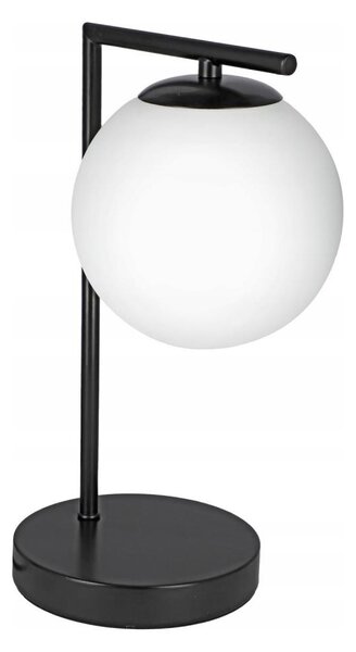 Stolová lampa 1xE27/40W/230V čierna/biela