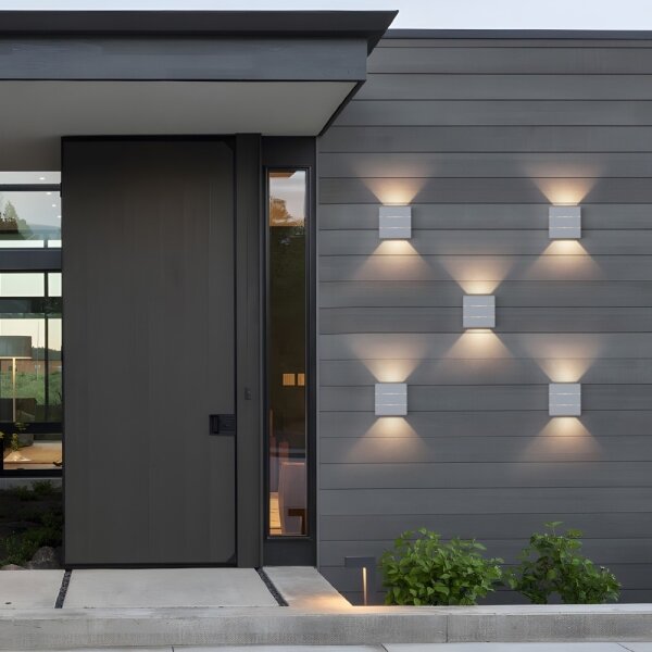 Immax 08521L - LED vonkajšie nástenné svietidlo LUXLINE 6W/230V 3000K IP54 biele