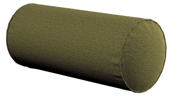 Jednoduchý valcový vankúš farba produktu zelená látka zapletaná