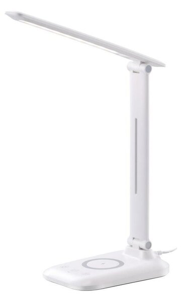 Immax 09107L - LED stmievateľná stolná lampa s bezdrôtovým nabíjaním QI LUMI LED/7W/230V biela