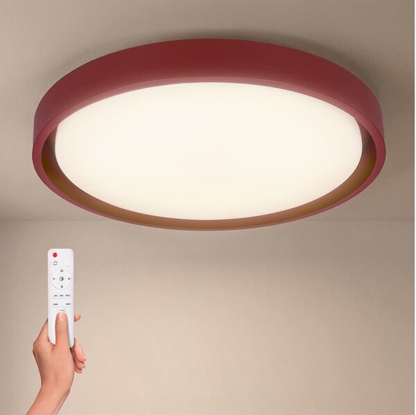 Brilagi -LED stmievateľné svietidlo MATTEO LED/48W/230V 3000-6500K pr. 41 cm červené+DO