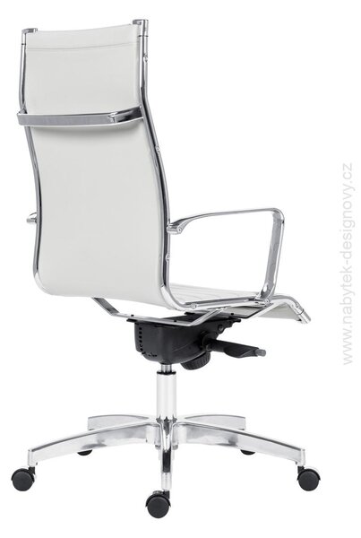 Kancelárska stolička KASE – 8800 RIBBED HIGH BACK SK2 (kancelárska stolička s tenkým prešívaným čalúnom na sedáku a operadle,)