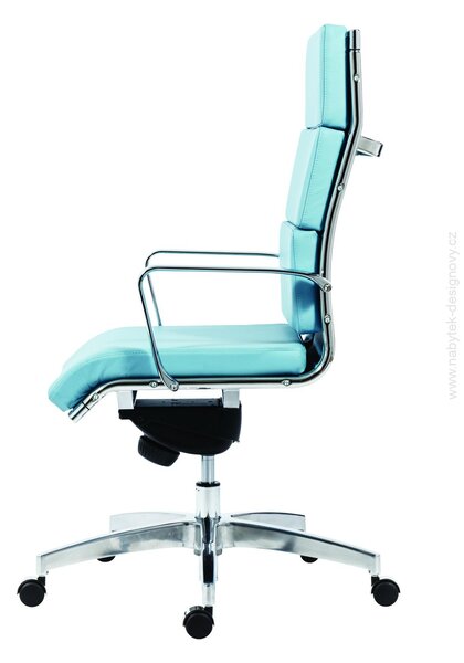 Kancelárska stolička KASE – 8800 SOFT HIGH BACK SK8 (kancelárska stolička s vyšším deleným čalúnom na sedáku a operadle,)