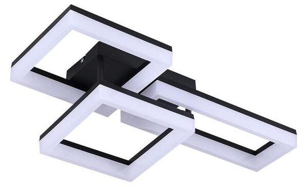 Searchlight 28612BK - LED stmievateľné stropné svietidlo WALL ART II LED/30W/230V 32x60 cm