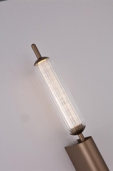 Searchlight 76210CL - stmievateľné LED nástenné svietidlo CATTAIL LED/6W/230V