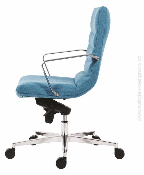 Manažérske kreslo 7650 SHINY EXECUTIVE (manažérske kreslo s nízkym operadlom, čalúnenie zo studenej peny)