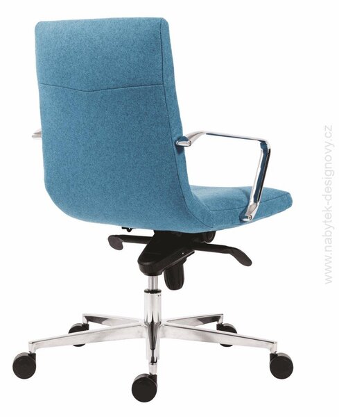 Manažérske kreslo 7650 SHINY EXECUTIVE (manažérske kreslo s nízkym operadlom, čalúnenie zo studenej peny)