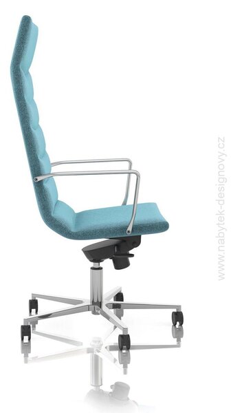 Manažérske kreslo 7600 SHINY EXECUTIVE (manažérske kreslo s vysokým operadlom, čalúnenie zo studenej peny)