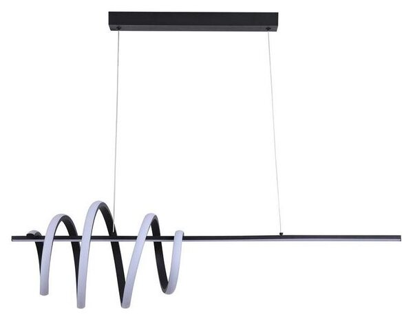 Searchlight 22510BK - stlmiteľný LED luster na lankách SWORD LED/40W/230V 3000K