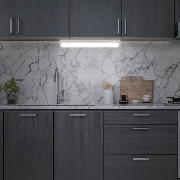 Brilo - LED podskrinkové svietidlo LED/6W/230V 2700/4000/6500K 54,5 cm strieborné