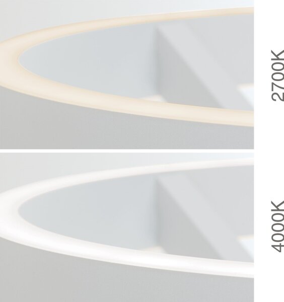 Orion - LED stmievateľná stojacia lampa KOLK LED/40W/230V 2700/4000K biela