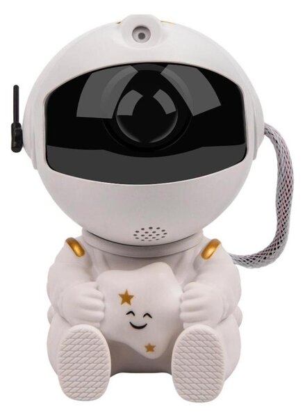 Retlux - LED detský projektor 230 V astronaut 12,5 cm s diaľkovým ovládaním