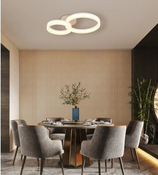 Globo 48046D2 - LED stropné svietidlo ZARA LED/24W/230V 3000K 33x50 cm