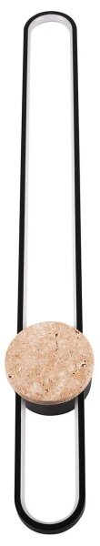 LED nástenné svietidlo FLORENTYNA LED/24W/230V 4000K čierna/béžová