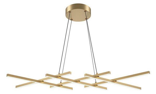 Maytoni MOD244PL-L50BSK - Závesný LED luster HALO LED/40W/230V zlatý
