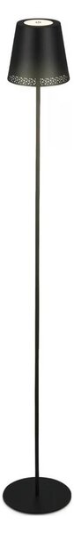 Briloner 1438015 - LED stmievateľná stojaca lampa KIKI 4,3W/5V IP44 2600 mAh čierna