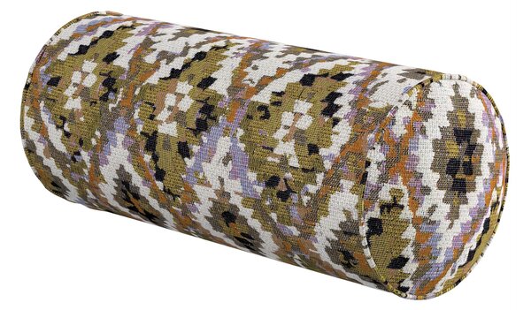 Jednoduchý valcový vankúš farba produktu viacfarebná látka zapletaná, vzorované