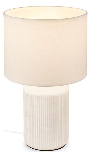 Brilo - Stolná lampa INO 1xE14/10W/230V biela