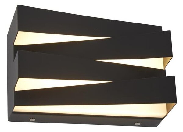 Searchlight 86410BK - LED Nástenné svietidlo SECTION LED/18W/230V čierna